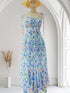 Spring Floral Spaghetti Straps Sundress